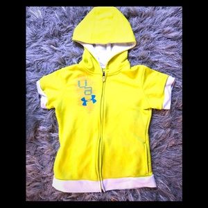 ♻️Under Armour Youth Girls Half Sleeve Vest